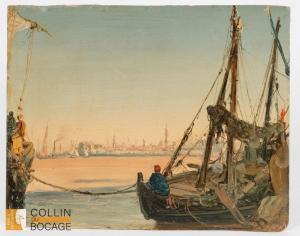 LOTTIER Louis 1815-1892,Vue du Caire,Delorme-Collin-Bocage FR 2024-03-22