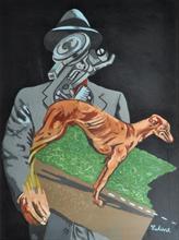 LOTTO JOHN,Uomo con cane,1936,Vincent Casa d'Aste IT 2016-10-25