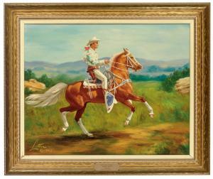 LOTTON Iwan Leroy,ROY ROGERS AND TRIGGER AMERICA'S FAVORITE HORSE,1962,Christie's 2010-07-14