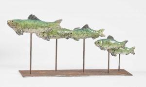 LOUARN AUTRET 1964,Banc de sardines vertes,1964,Adjug'art FR 2017-07-09