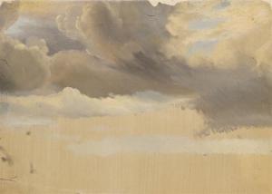 LOUBON Emile 1809-1863,A study of clouds,Christie's GB 2009-07-08