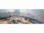 LOUCHE Constant 1880-1965,Paysage de montagne.,Ader FR 2007-12-05