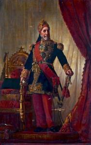 LOUDET ALFRED 1836-1898,Portrait du Bey de Tunis en tenue d'apparat,Beaussant-Lefèvre FR 2019-02-22