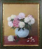 LOUIS GREUZE 1863-1950,Vase de fleurs,Monsantic BE 2023-07-02