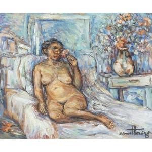 LOUIZOR ERNST 1938-2011,Seated Nude,MICHAANS'S AUCTIONS US 2023-04-14