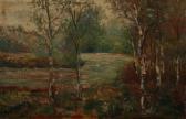 LOUKINA TATIANA ALEXINSKY,AUTUMN LANDSCAPE WITH BIRCH TREES,Sloans & Kenyon US 2010-09-24