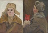 LOUKOMSKI Ilya Abelevich 1906-1954,Jeunes soviétiques,Horta BE 2011-04-04
