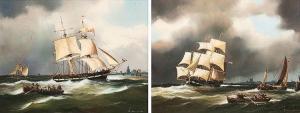 LOURENS anton 1938-2007,Tall Ships and Rowing Boats,Stahl DE 2014-05-10