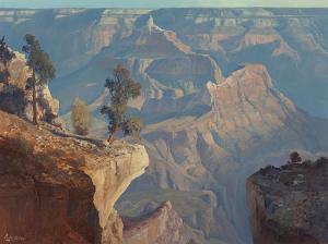 LOVE Ralph 1907-1992,Canyon Morning from Yavapai Point,Heritage US 2015-05-02