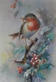 LOVE W.E,Christmas Robin,1938,Shapes Auctioneers & Valuers GB 2012-02-04