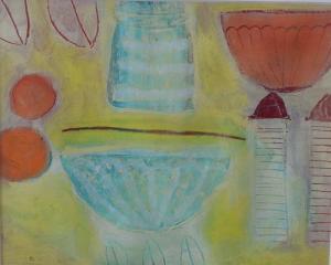 LOVEDAY Kate 1900,still life with fruit and bowls,Wotton GB 2020-01-28