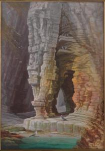 LOVEGROVE HOLT J,caves at Flamborough,1880,Burstow and Hewett GB 2017-05-31