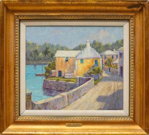 LOVEJOY Rupert S 1885-1975,Flatts Village, Bermuda; Bermuda,1929,Neal Auction Company US 2022-08-11