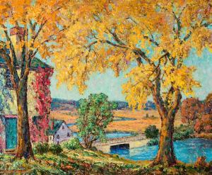 LOVEJOY Rupert S 1885-1975,Meandering River,Barridoff Auctions US 2024-04-13