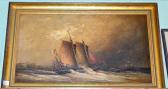 LOVELL John,Sailed ships off the coast,1887,Tennant's GB 2017-03-04