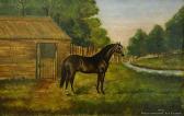 LOVELL R O,Horse Portrait,1890,International Art Centre NZ 2014-02-27