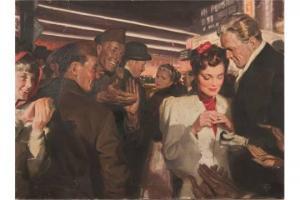 LOVELL Tom 1909-1997,The Proposal,1941,Gray's Auctioneers US 2015-06-30