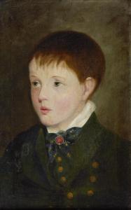 LOVER Samuel 1797-1868,Portrait of a boy in a green jacket,Bonhams GB 2012-10-03
