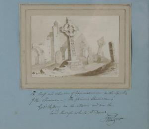 LOVER Samuel 1797-1868,The Ruins at Clonmacnoise,Fonsie Mealy Auctioneers IE 2015-10-06