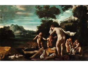 LOVES Matteo 1610-1662,VENUS BEKLAGT DEN VON EINEM EBER GETÖTETEN ADONIS,Hampel DE 2021-03-25