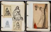 LOVET LORSKI Boris 1894-1973,Loose-leaf sketchbookof qpprox.,Millea Bros US 2007-05-06
