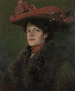 LOWDON E.M 1900-1900,Portrait of Jean Gray,Bonhams GB 2012-02-16