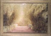 LOWE Arthur 1800-1900,Children on a wooded lane in The Park, Nottingham,Christie's GB 2000-05-04