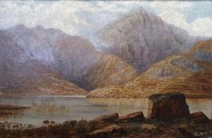 LOWE G.E 1800-1800,Mountainous lake scene,The Cotswold Auction Company GB 2021-09-14
