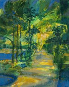 LOWE RONALD 1932-1985,'Palm Walk II',Rogers Jones & Co GB 2023-07-07