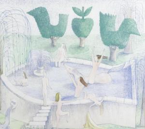 LOWELL WHITE PAUL,The Fountain of Youth,1987,Fellows & Sons GB 2019-09-16