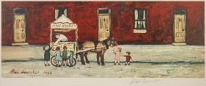 LOWNDES Alan 1921-1978,THE ICE CREAM CART,Capes Dunn GB 2017-10-10
