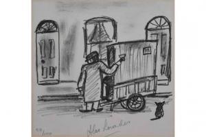 LOWNDES Alan 1921-1978,The Organ Grinder,Peter Wilson GB 2015-04-29