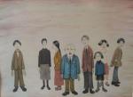 LOWRY Laurence Stephen 1887-1976,His Family,John Taylors GB 2022-09-06