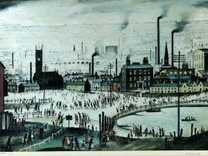 LOWRY Laurence Stephen 1887-1976,Industrial Town,Ewbank Auctions GB 2018-11-29