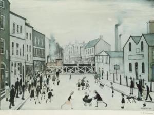 LOWRY Laurence Stephen 1887-1976,Level Crossing,Hartleys Auctioneers and Valuers GB 2009-06-17