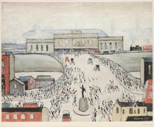 LOWRY Laurence Stephen 1887-1976,Station Approach,Tennant's GB 2016-07-23