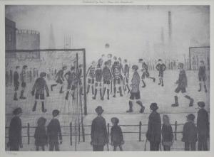 LOWRY Laurence Stephen 1887-1976,The Football Match,Peter Wilson GB 2017-04-26