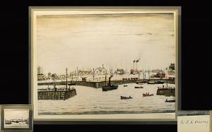 LOWRY Laurence Stephen 1887-1976,The Harbour,Gerrards GB 2018-11-29