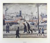 LOWRY Laurence Stephen 1887-1976,View of a Town,1973,Bonhams GB 2014-09-17