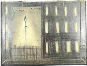 LOWRY,Street Lamp,David Lay GB 2022-11-03