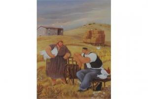 LOXTON MARGARET 1938,Scenes of rural France,Wright Marshall GB 2015-11-12