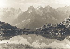 LOYRION L 1900-1900,Konvolut. 2 Blätter: 1. Bergsee im Val d'Arpette. ,Dobiaschofsky CH 2010-05-05