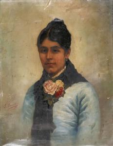 LOZANO ARIAS Jose 1800-1800,Una joven con pañoleta,Balclis ES 2007-10-24