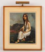 LOZANO Lazaro 1906-1999,Woman with Goat,Kamelot Auctions US 2019-06-13