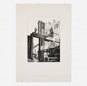 LOZOWICK Louis 1892-1973,Slum Clearance (Demolition),1939,Toomey & Co. Auctioneers US 2024-03-07