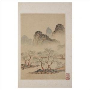 LU ZHI 1496-1576,Landscape,Tiancheng International CN 2013-04-06