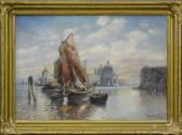 LUBICH Fernand 1800-1900,Vue de Venise,Rops BE 2017-11-12