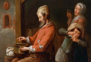 LUBIENIECKI Krzysztof 1659-1729,The counter of peas,Palais Dorotheum AT 2013-10-15