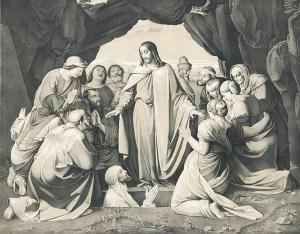LUCAS August 1803-1863,Die Auferweckung des Lazarus,1822,Winterberg Arno DE 2020-10-17