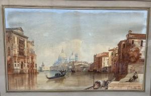 LUCAS Jean 1823-1873,Vue de Venise,Fraysse FR 2024-02-01